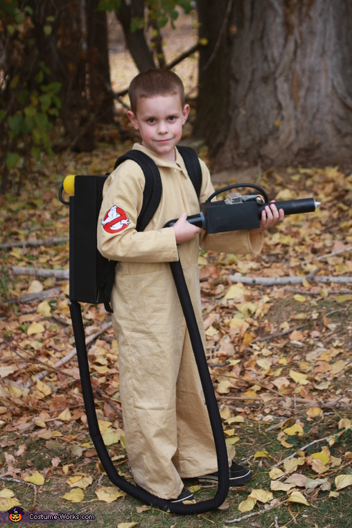 DIY Toddler Ghostbuster Costume
 Ghostbusters Stay Puft Marshmallow Man and Ghostbuster