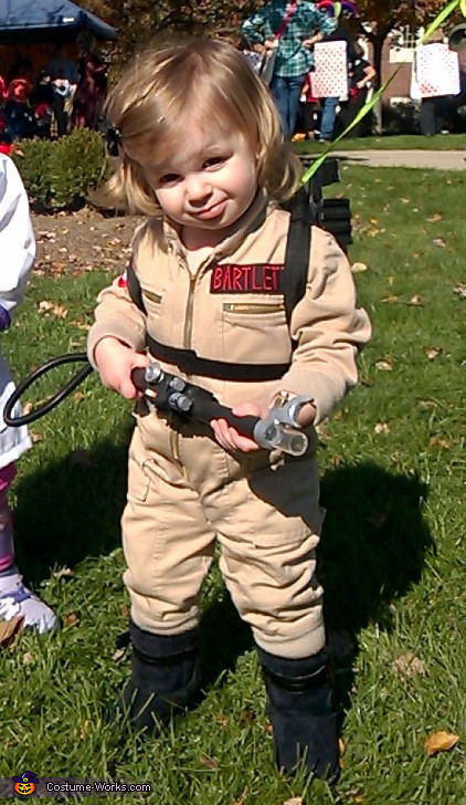 DIY Toddler Ghostbuster Costume
 Ghostbuster Baby Costume