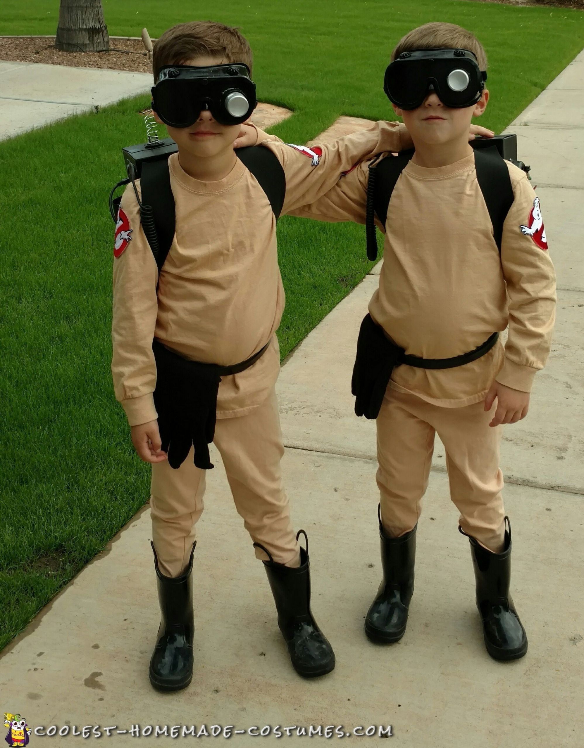 DIY Toddler Ghostbuster Costume
 Coolest DIY Ghostbusters Costumes for Halloween