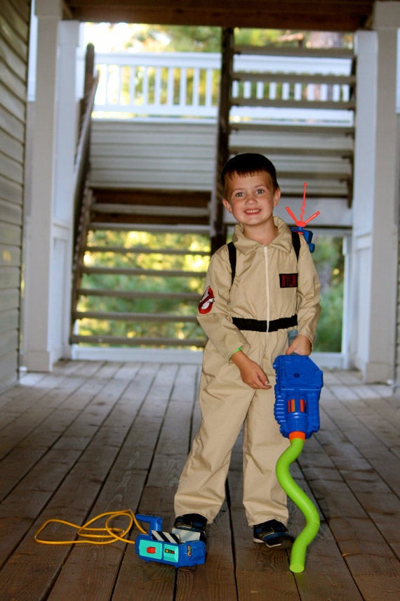 DIY Toddler Ghostbuster Costume
 Kids Ghostbusters Costume Ghostbuster Uniform by