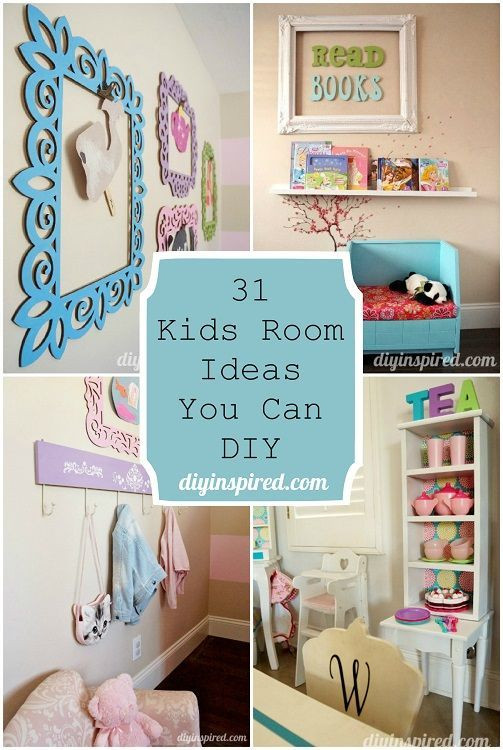 DIY Toddler Girl Room Decor
 31 Kids Room Ideas You Can DIY