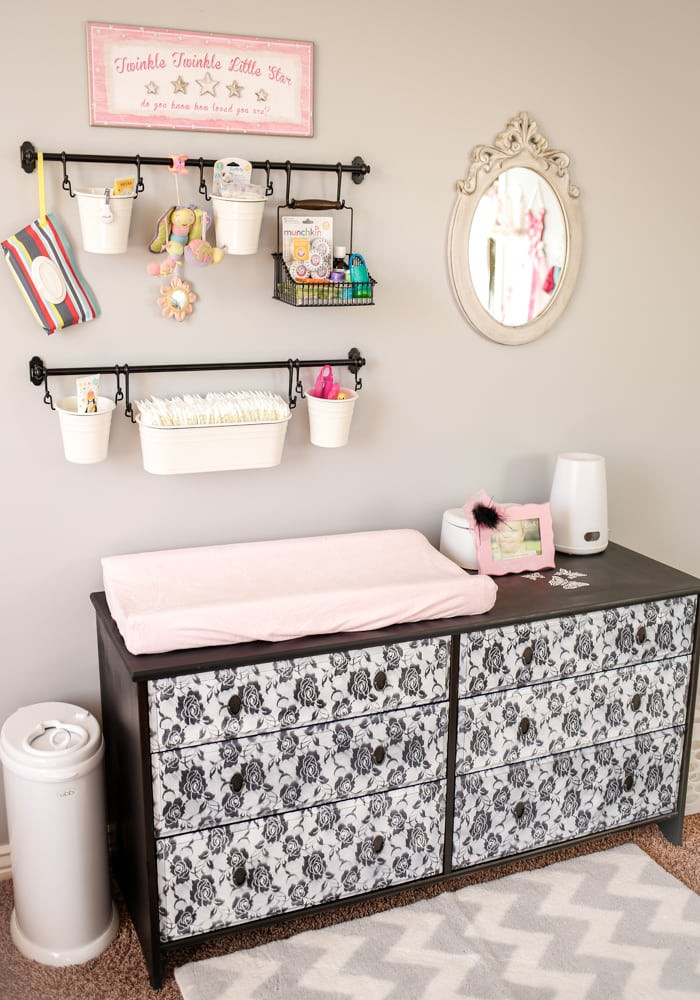 DIY Toddler Girl Room Decor
 DIY Baby Changing Station