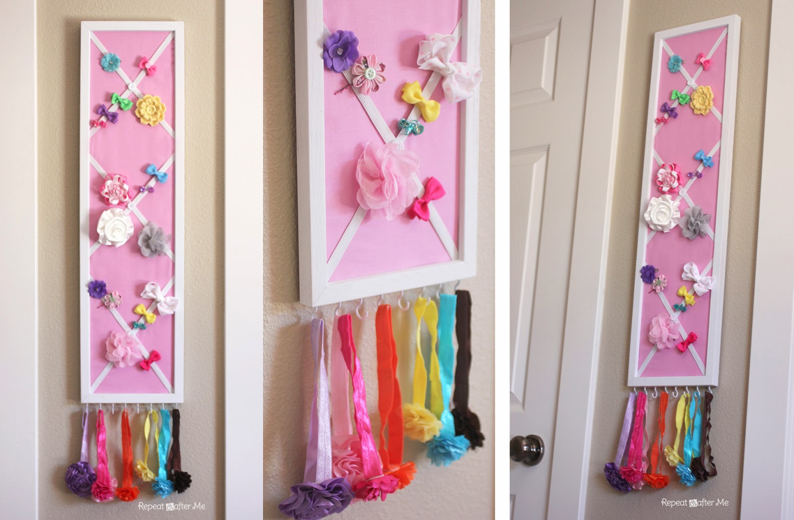 DIY Toddler Girl Room Decor
 Baby Girl Nursery DIY decorating ideas Repeat Crafter Me