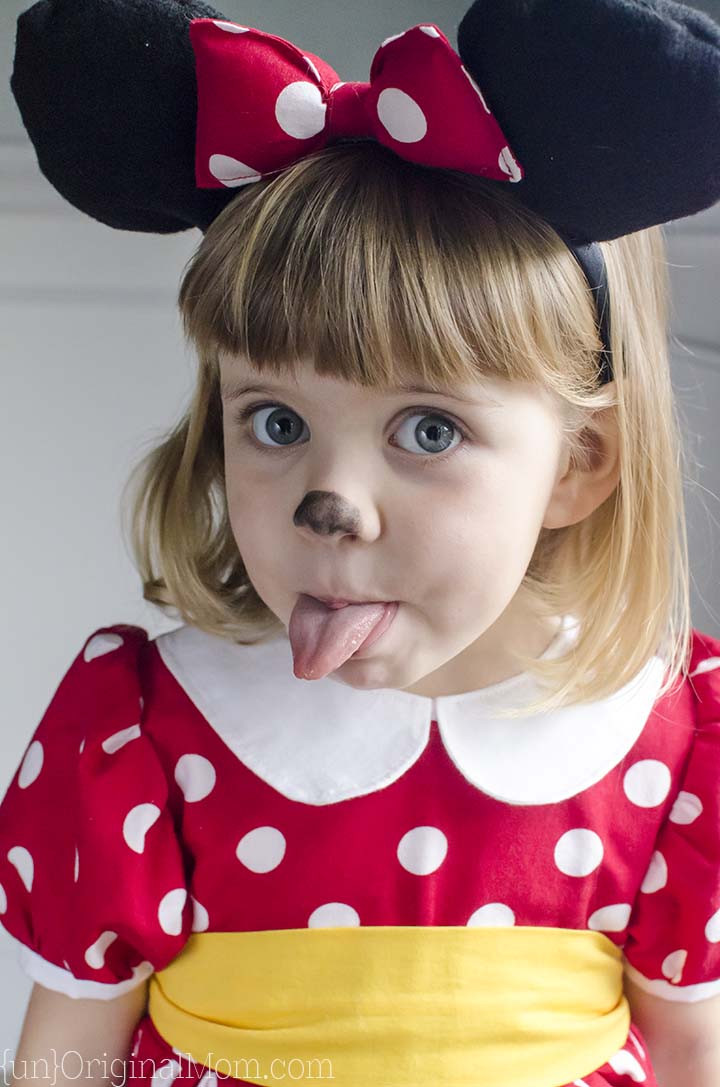 DIY Toddler Minnie Mouse Costume
 The Perfect DIY Minnie Mouse Costume unOriginal Mom