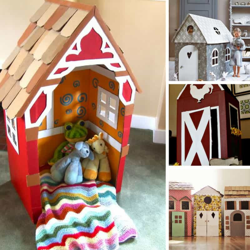 DIY Toddler Playhouse
 15 Amazing DIY Cardboard Playhouses Your Kids Will Want to