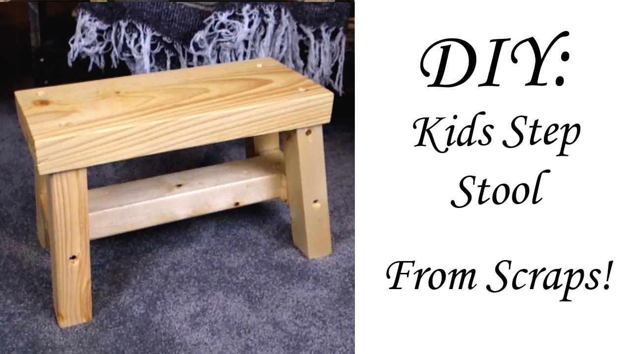 DIY Toddler Step Stool
 Wooden Kids Step Stools