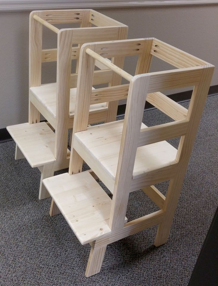 DIY Toddler Step Stool
 Learning Tower in 2020