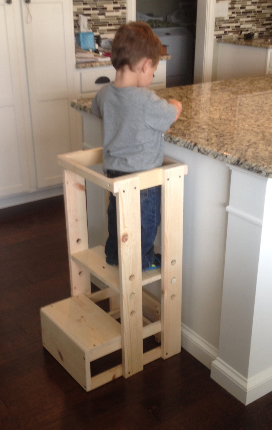 DIY Toddler Step Stool
 Child Kitchen Helper Step Stool Toddler Stool Tot Tower