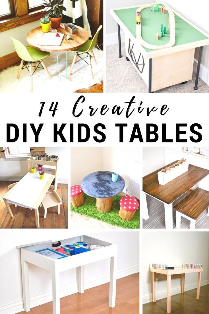 DIY Toddler Table And Chairs
 24 DIY Kids Table and Chair Ideas You Can Build
