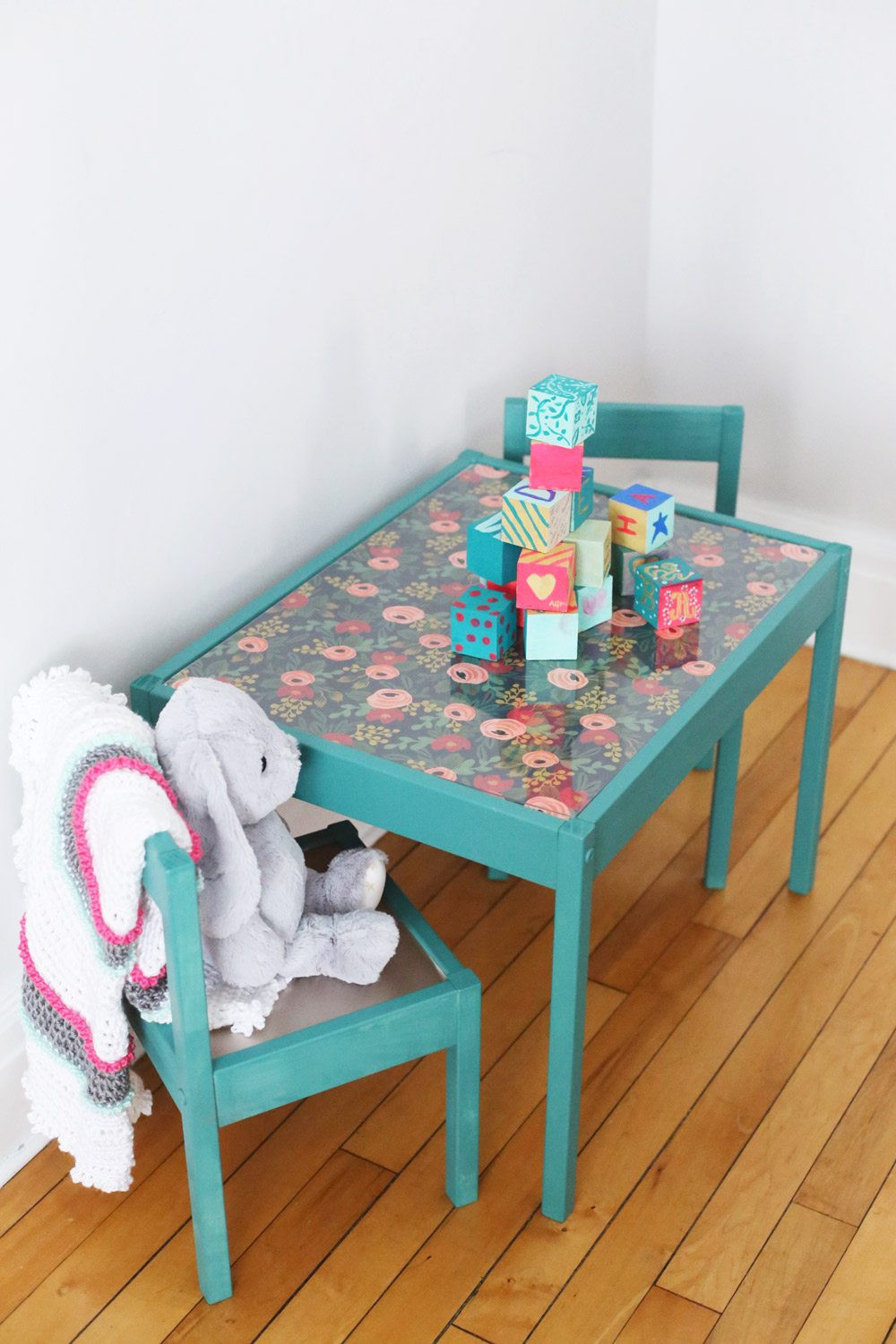 DIY Toddler Table And Chairs
 DIY Kids Table Makeover The Sweetest Occasion