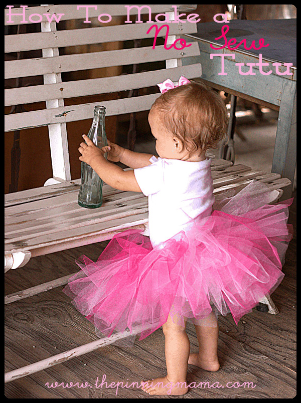 DIY Toddler Tutu
 DIY No Sew Tutu for Little Girls • The Pinning Mama