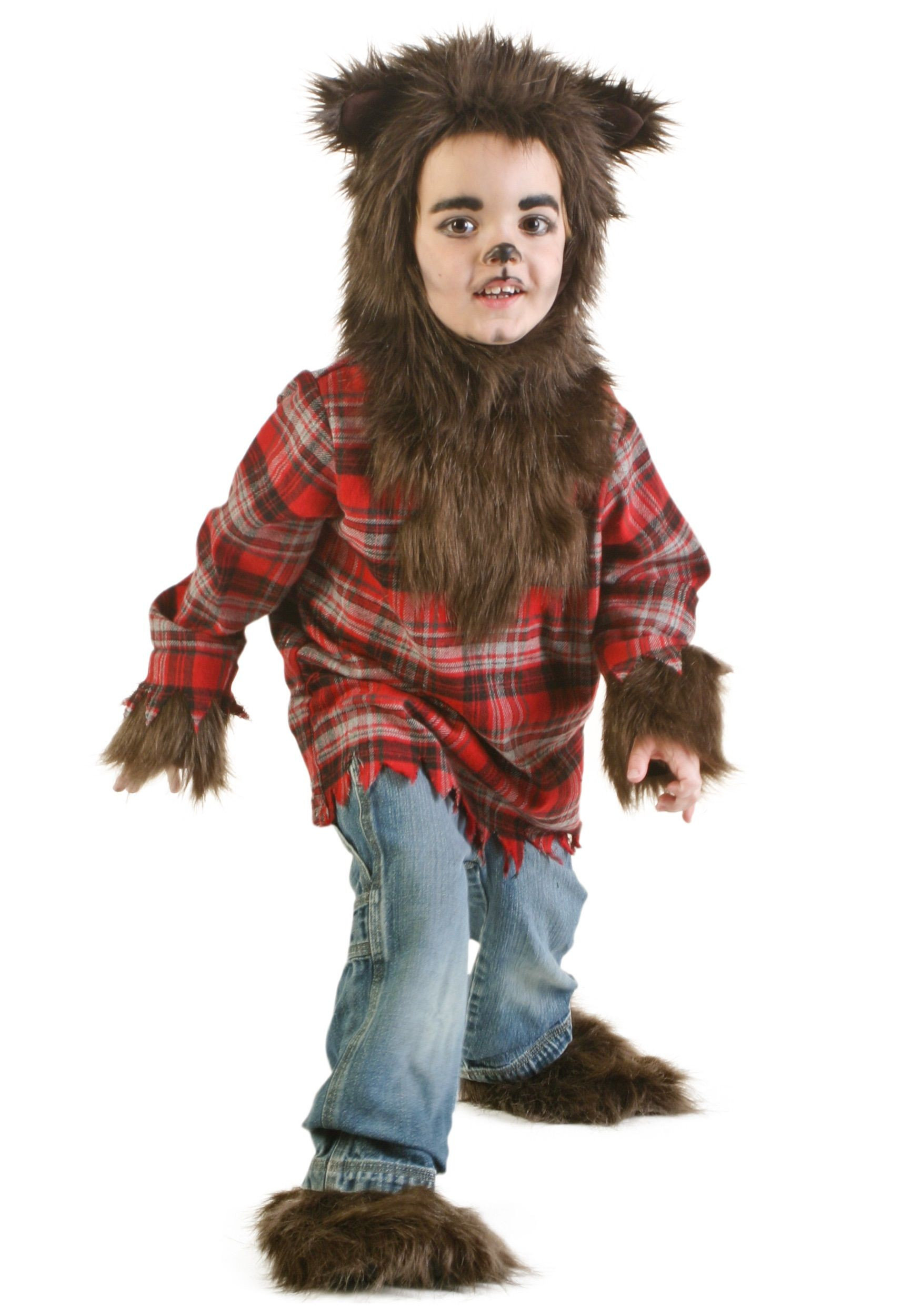 DIY Toddler Wolf Costume
 Toddler Werewolf Costume