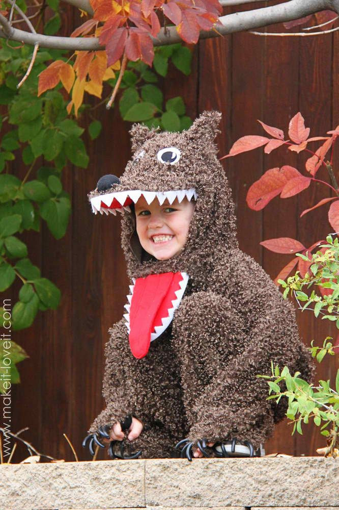 DIY Toddler Wolf Costume
 7 Easy DIY Costumes For Kids