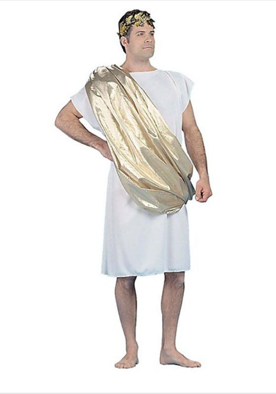 DIY Toga Costumes
 DIY Male Toga Could Even Be Worn With Jeans