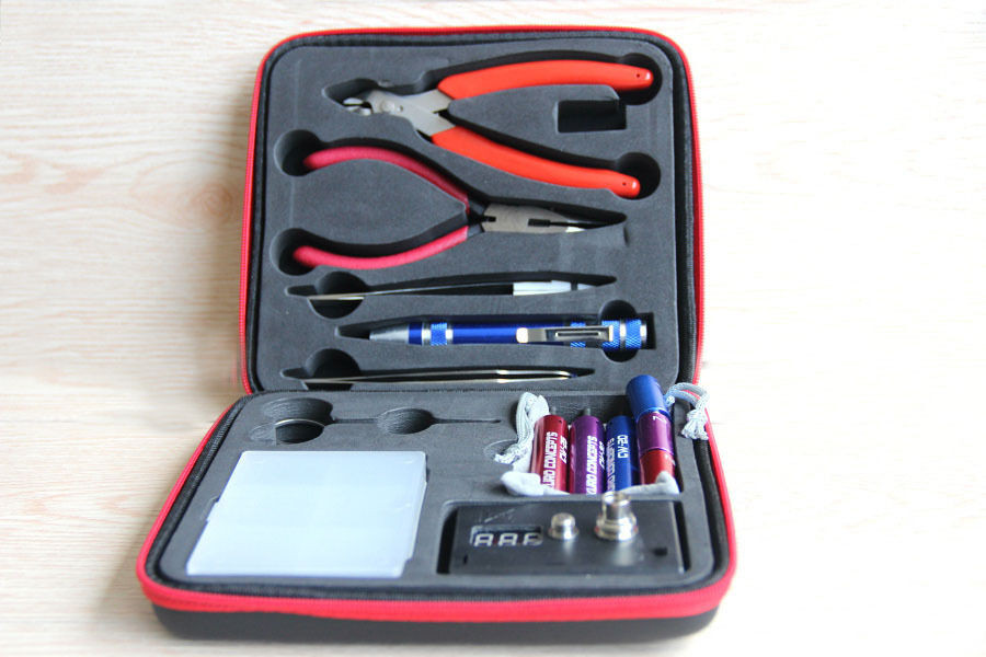 DIY Tool Kit
 Coil plete Kit Vape Tool Kit DIY 5 IN 1 Jig Box Tool
