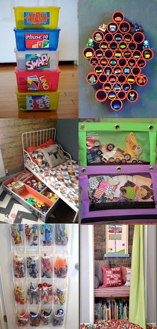 DIY Toy Room Organization
 20 DIY Toy Organization Ideas