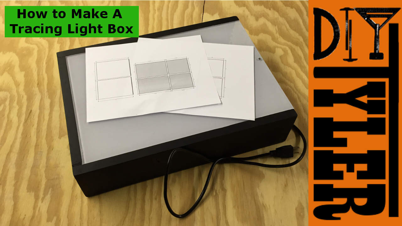 DIY Tracing Lightbox
 How to Build a DIY Tracing Light Box DIYTyler
