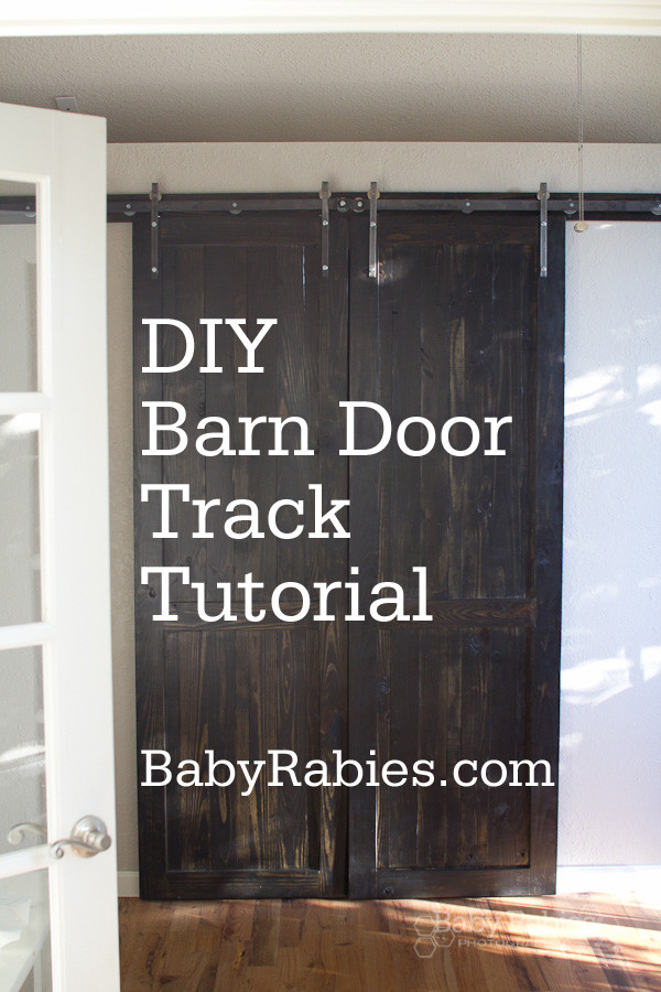 DIY Track Door
 DIY Barn Door Track Tutorail