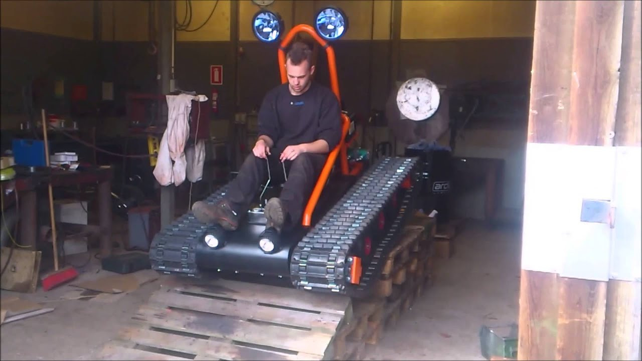 DIY Tracked Vehicles
 Home made tracked vehicle Finished and driving