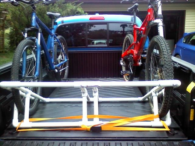 DIY Truck Bed Bike Rack
 DIY truck bed bike rack