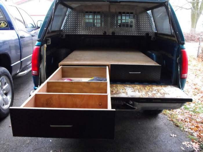 DIY Truck Bed Organizer
 Learn how to install a sliding truck bed drawer system