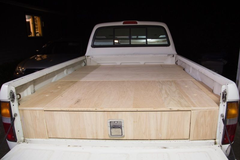 DIY Truck Bed Organizer
 You Can Make This Awesome DIY Adventure Truck [PICS]