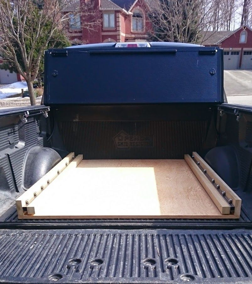 DIY Truck Bed Organizer
 DIY bed slide Ford Truck Enthusiasts Forums