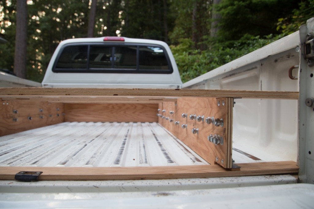 DIY Truck Bed Organizer
 What This Guy Does To The Back His Truck Is Borderline