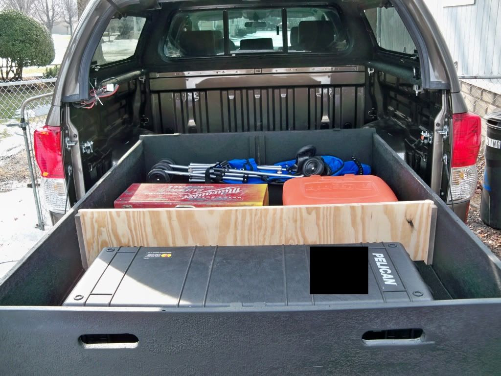 DIY Truck Bed Organizer
 DIY Bed Storage system for my truck Toyota Tundra