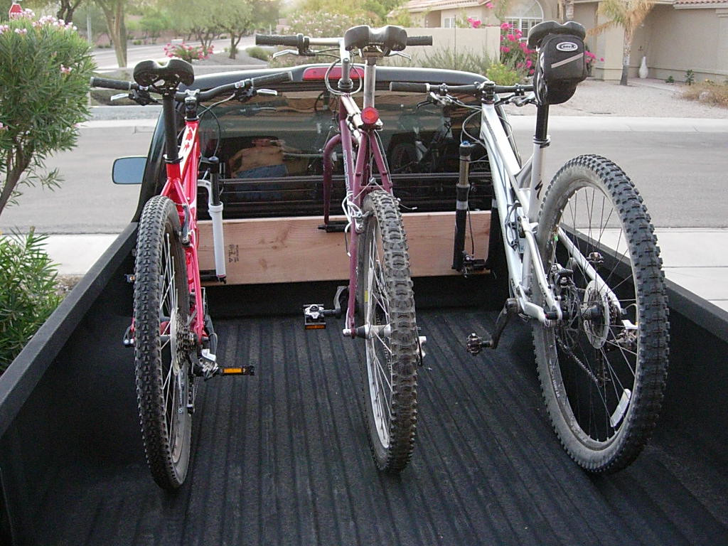 DIY Truck Bike Rack
 show your DIY truck bed bike racks Mtbr