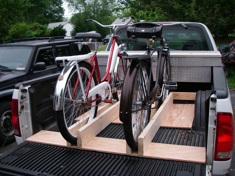 DIY Truck Bike Rack
 bike rack for truck bed Google Search