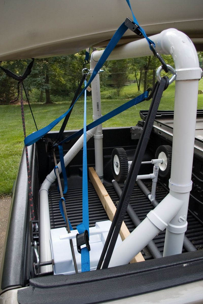 DIY Truck Canoe Rack
 Canoe rack … Outdoors
