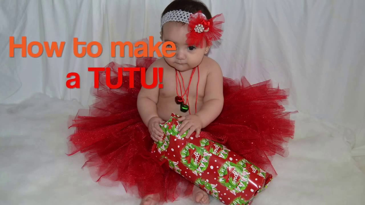 DIY Tutu Baby
 How to make a tutu for Baby DIY