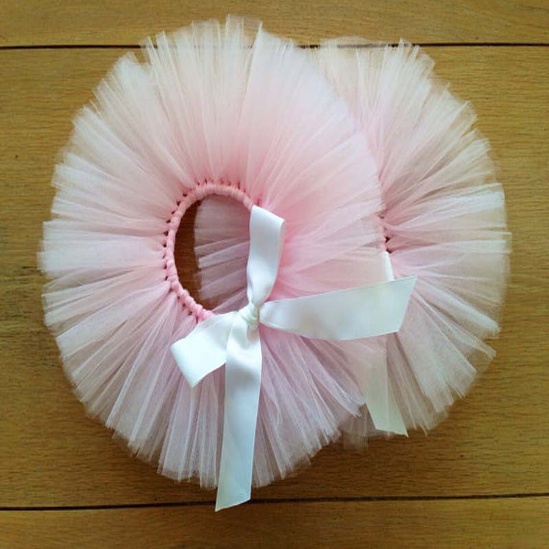 DIY Tutu Skirt For Toddler
 summer style newborn baby pink tutu DIY handmade boutique
