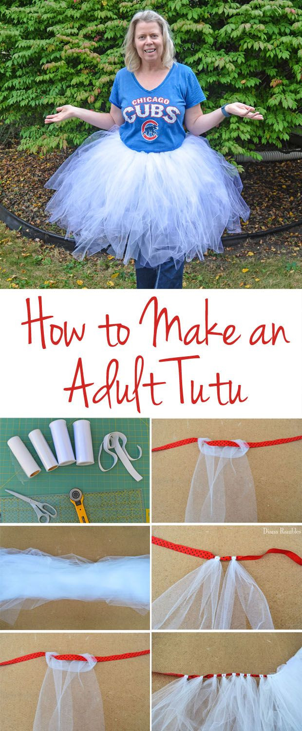 DIY Tutus For Adults
 How to Make an Adult Tutu Tutorial