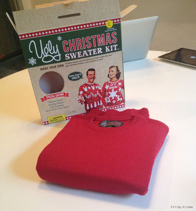 DIY Ugly Sweater Kit
 The Ugly Christmas Sweater Kit is the Ultimate DIY Project