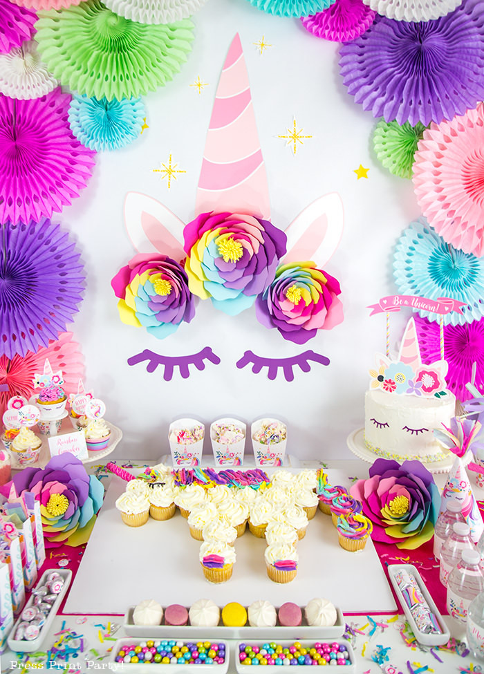 Diy Unicorn Birthday Party Ideas
 Truly Magical Unicorn Birthday Party Decorations DIY