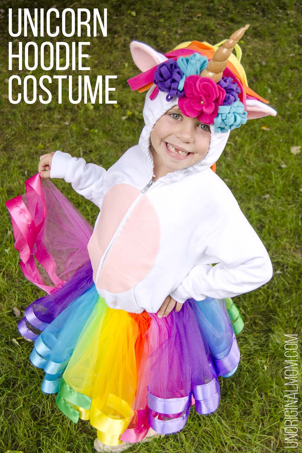 DIY Unicorn Costume For Girl
 DIY Little Mermaid and Flounder Costumes unOriginal Mom