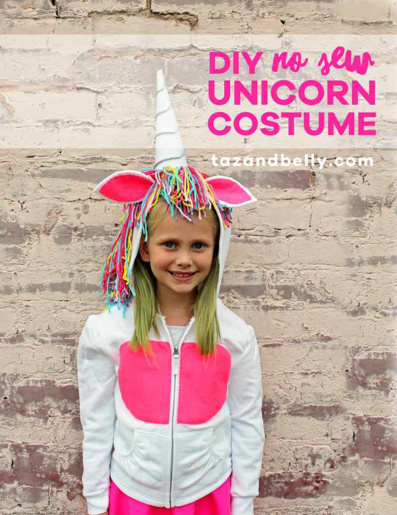 DIY Unicorn Costume For Girl
 DIY