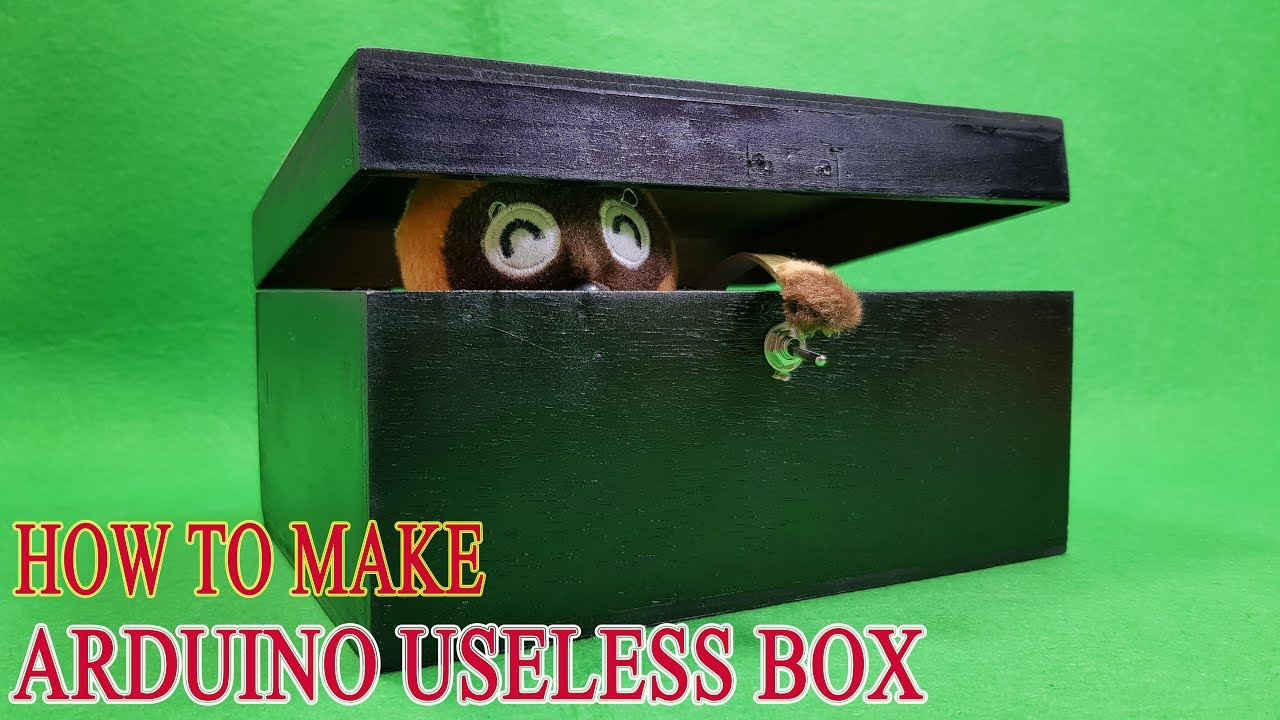DIY Useless Box
 DIY Useless Box with Arduino
