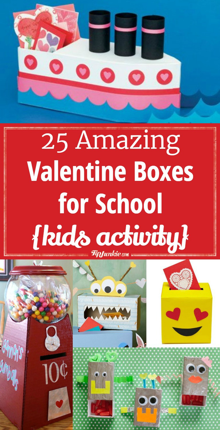 DIY Valentine Box For School
 25 Amazing Valentine Boxes for School kids activity