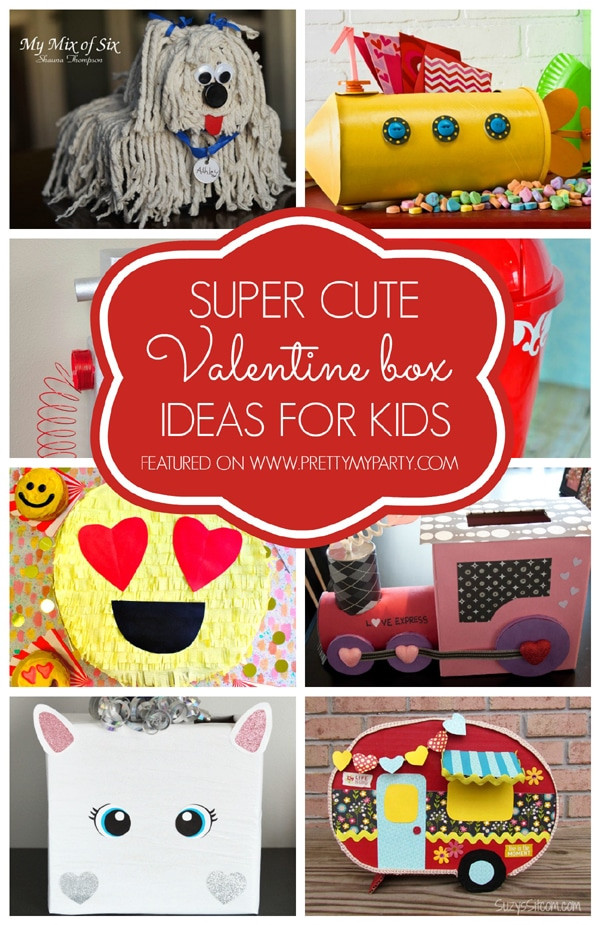 DIY Valentine Box For School
 29 Adorable DIY Valentine Box Ideas Pretty My Party