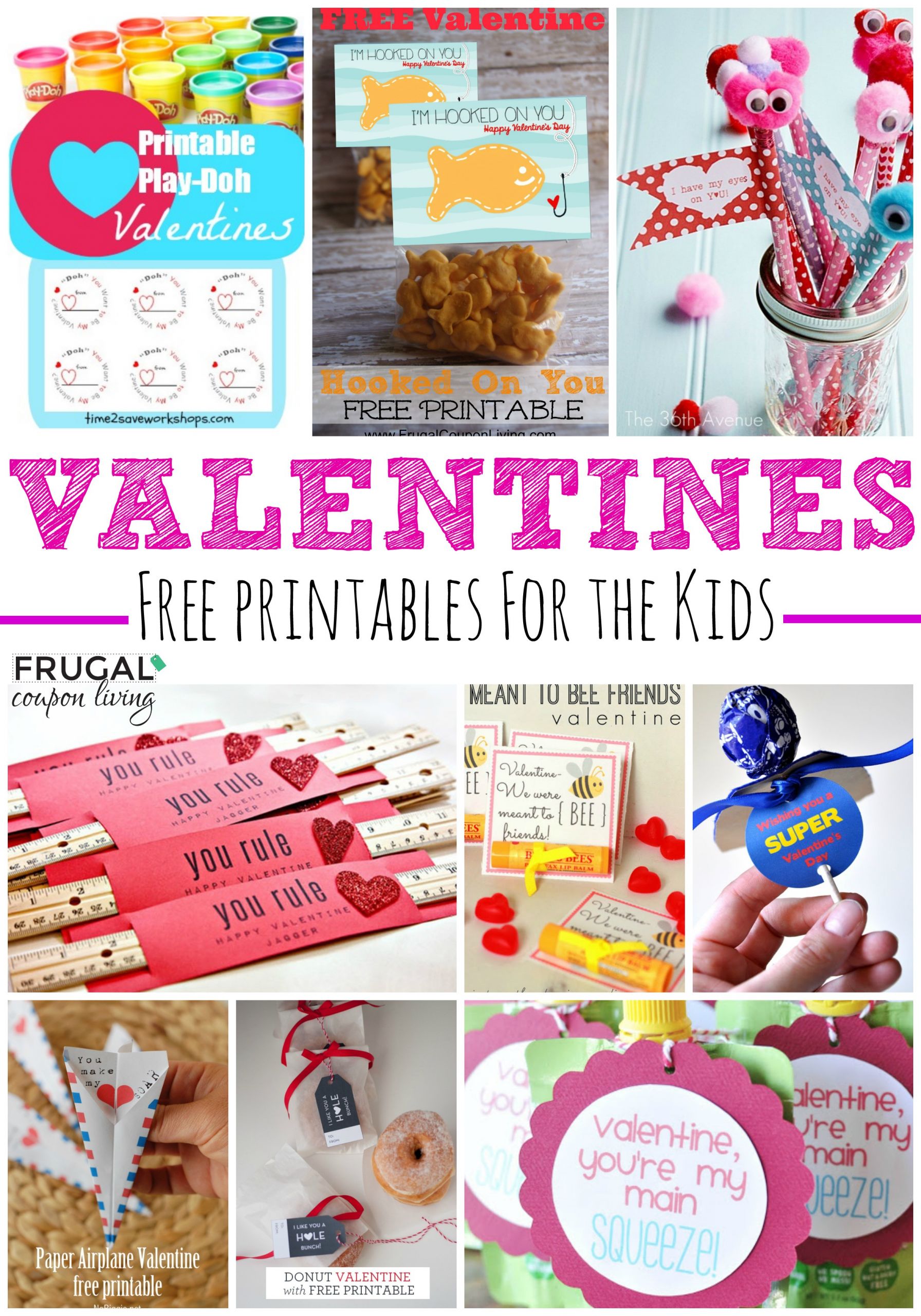 DIY Valentines For Toddlers
 20 Frugal DIY Kids Valentines