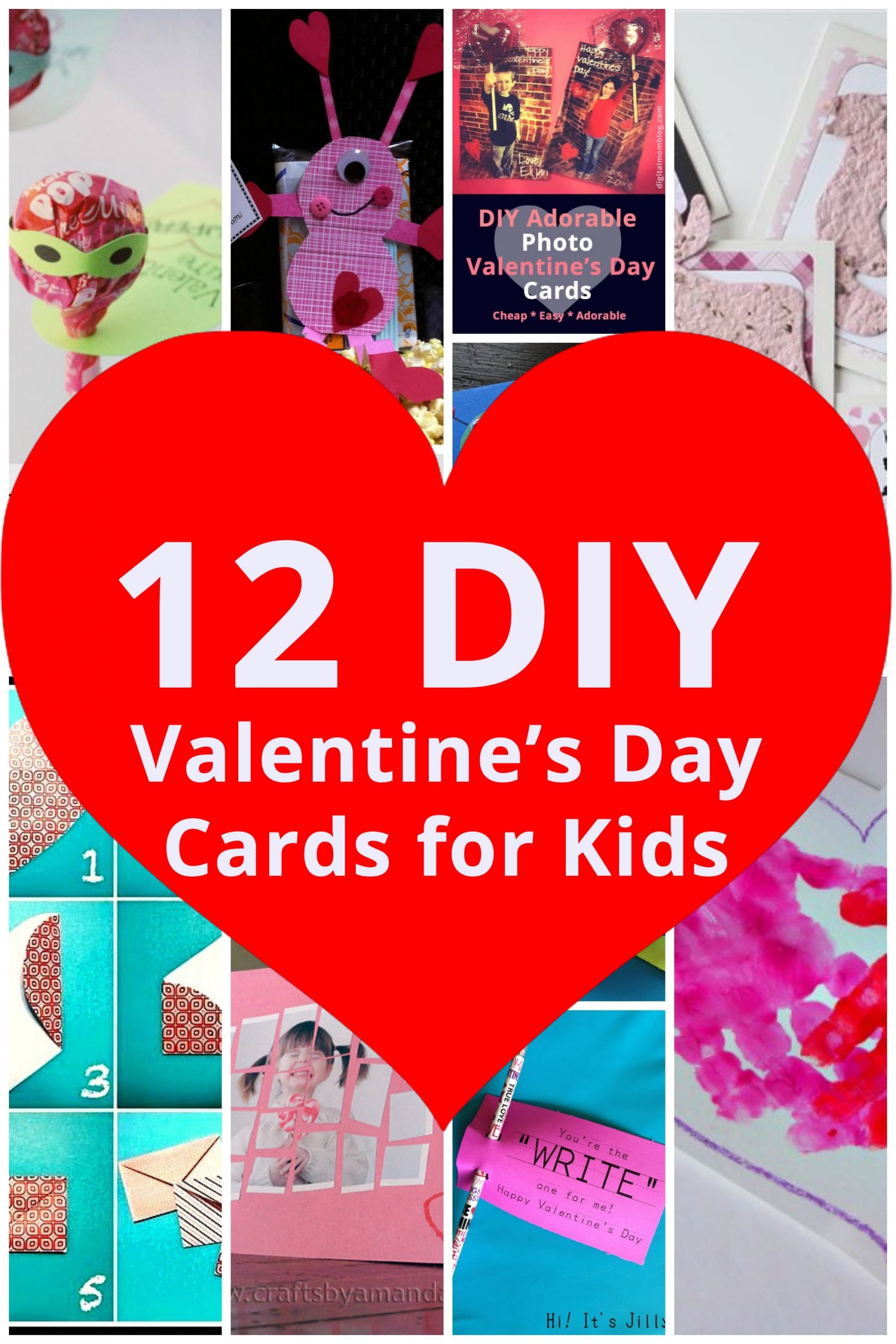 DIY Valentines For Toddlers
 DIY Valentine s Day Cards for Kids