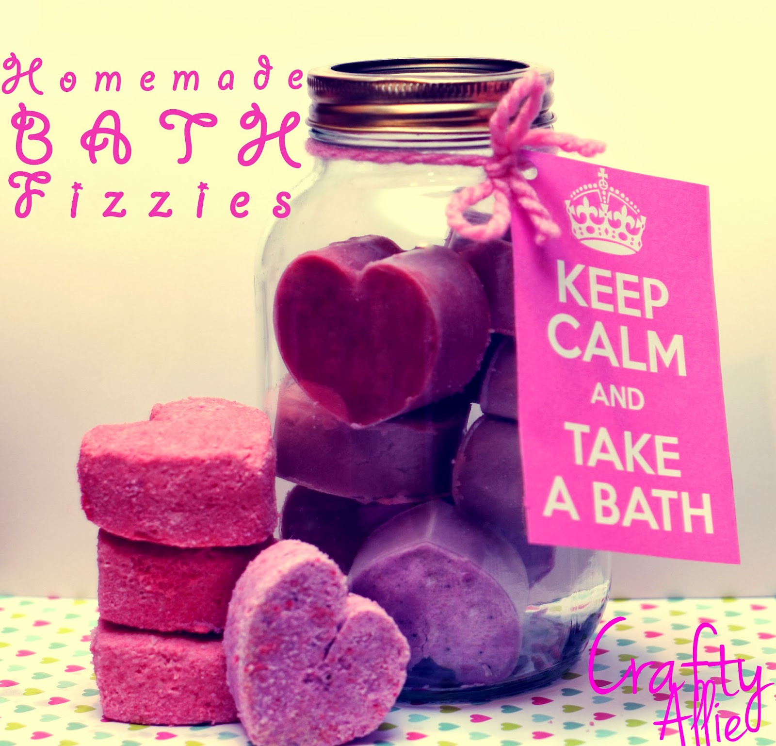 DIY Valentines Gift For Mom
 Homemade Bath Fizzies Perfect for Valentine s Day Gifts