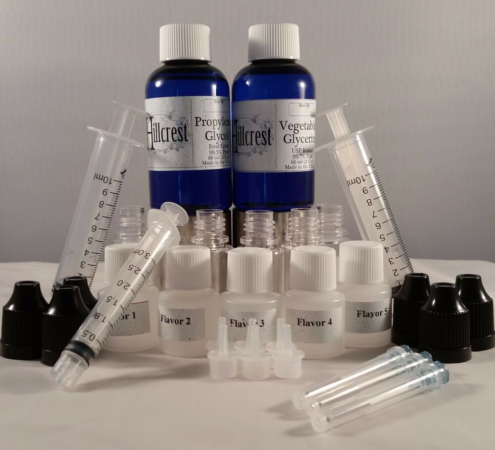 DIY Vape Juice Kits
 Propylene Glycol Ve able Glycerin 150ml DIY Vaping Kit w
