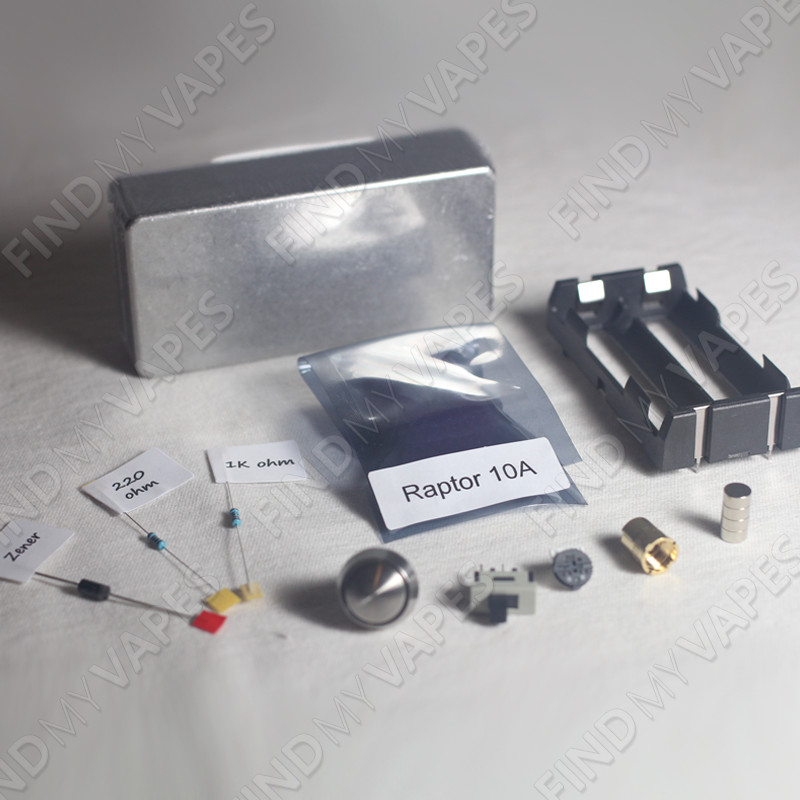 DIY Vape Mod Kit
 DIY Raptor 10A Box Mod Kit
