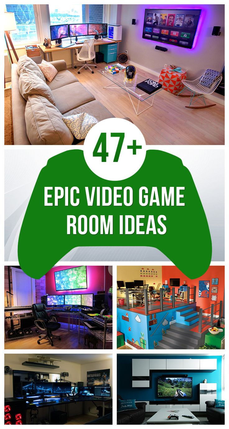 DIY Video Game Decor
 gamer room designs … gamezz diy and deco
