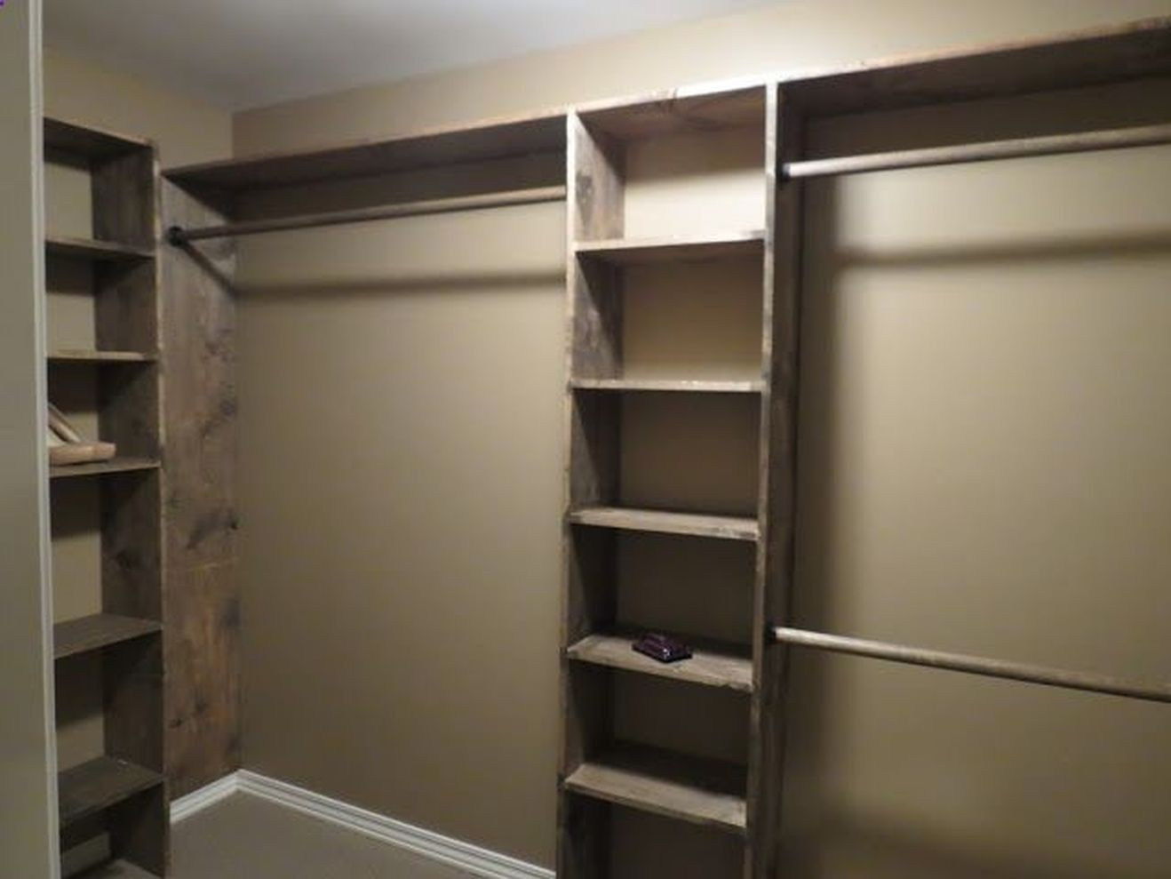 DIY Walk In Closet Organizer
 71 Easy and Affordable DIY Wood Closet Shelves Ideas
