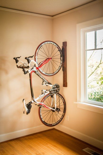 DIY Wall Bike Rack
 3’ Adjustable Vertical Wall Mount Bike Rack bicyclerack